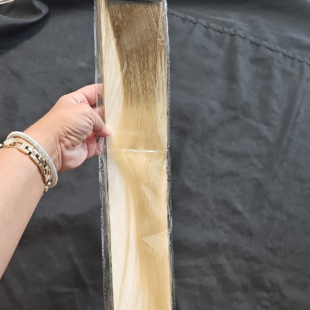 Luxurious Golden Blonde Hair Extension
